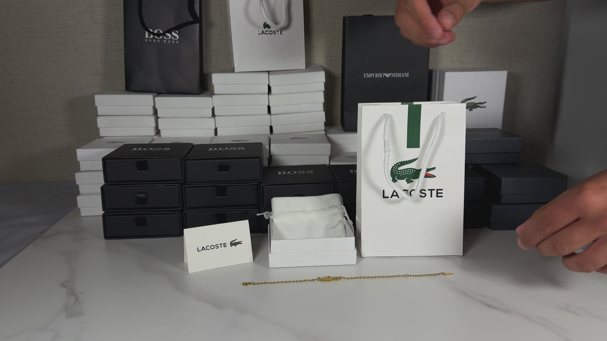 Brazalete Lacoste fino