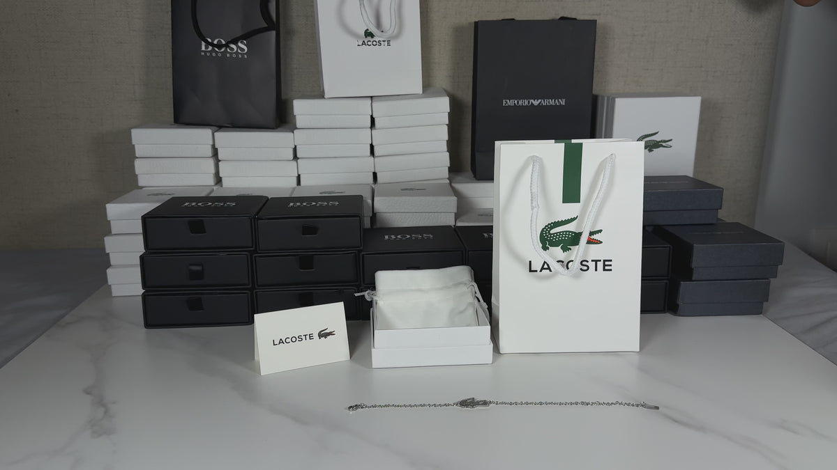 Brazalete Lacoste fino